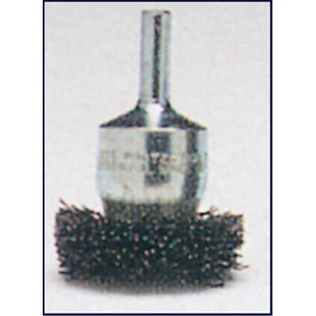 Atd Tools 8253 1 In. Wire End Brush 0.25 Shank ATD-8253